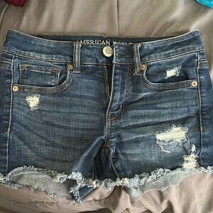 American eagle jean shorts